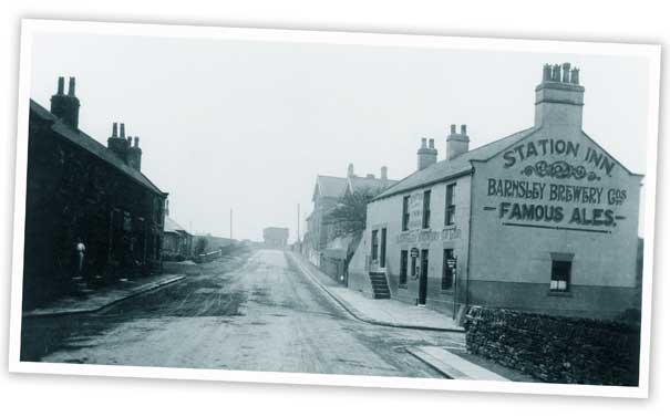 The Station Inn public house in Silkstone Common was formerly called the Junction Inn and was built by a Mr John Gaunt circa 1853, and actually preceded the village's railway station.