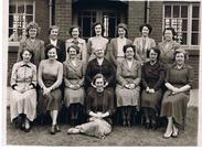 Teachers at Wombwell Girls' Secondary Modern school in the 1950s - Courtesy of Mrs Margaret Storey (née Sanderson)