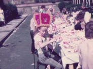 A street party held in Sunderland Terrace to celebrate the marriage of Prince Charles and Lady Diana Spencer, July 1981 - Courtesy of Charles Hemingway