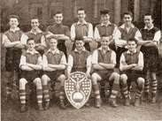 The 1953-1954 Barnsley and District Boys, joint-winners of the Yorkshire (Wylie) Shield. L-R standing: Wright, Jones, Bessant, Lunn, Matthews, WIlliams, Schofield. Seated: Nickerson, Mosley, Wigley, Houghton and Holliday - Courtesy of Courtesy of Brian Elliott